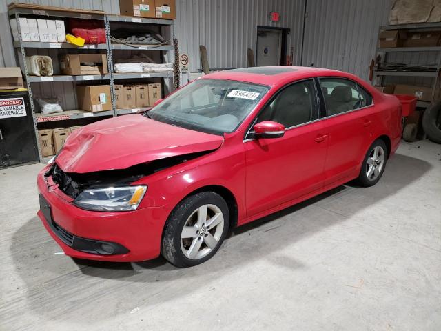 Image 1 of 2012 VOLKSWAGEN JETTA TDI 2012 with VIN 3VW3L7AJ4CM421707