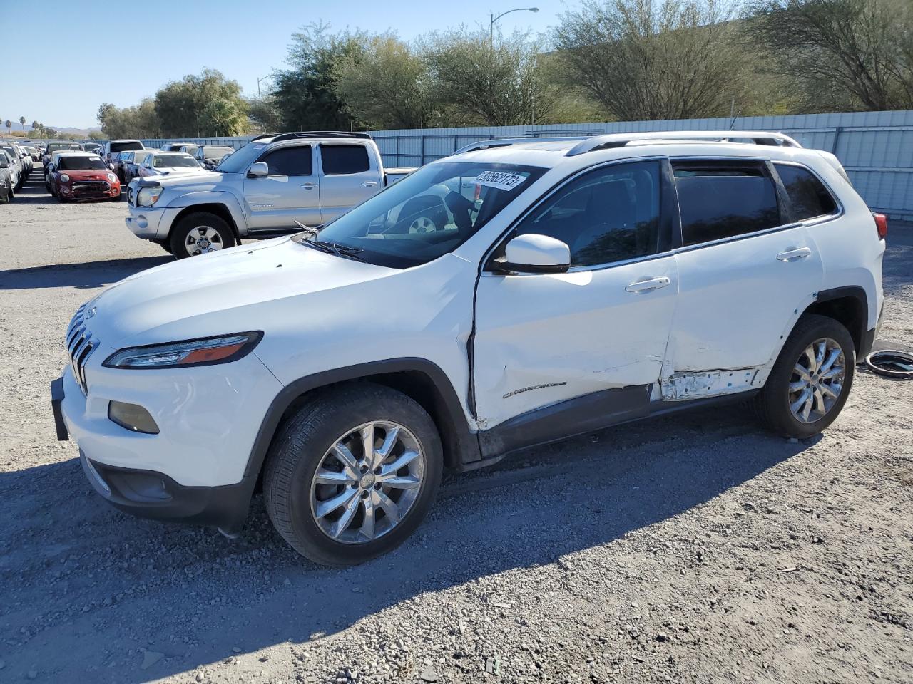 Image 1 of 2015 JEEP CHEROKEE LIMITED 2015 with VIN 1C4PJMDSXFW582371