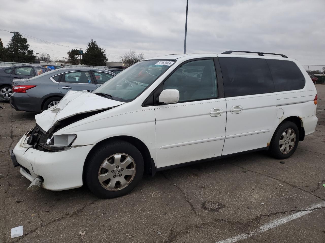 Image 1 of 2002 HONDA ODYSSEY EXL 2002 with VIN 2HKRL18712H513057