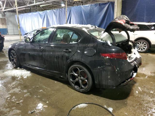 Image 2 of 2019 ALFA ROMEO GIULIA TI 2019 with VIN ZARFANBN6K7601877