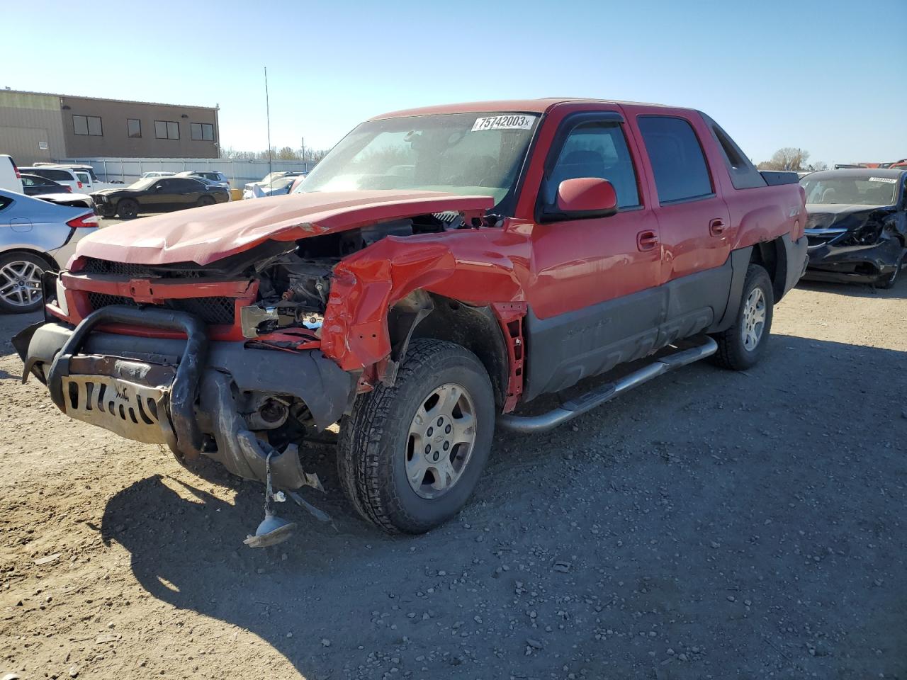 Изображение 1 2003 CHEVROLET AVALANCHE K1500 2003 с VIN 3GNEK13T83G193484