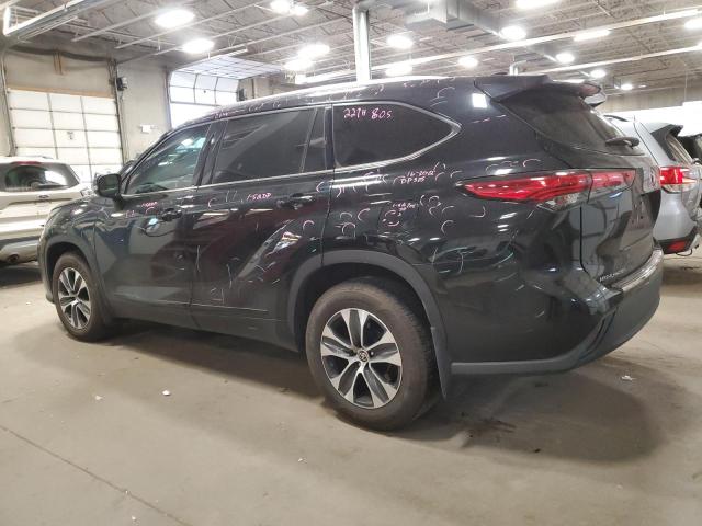 Image 2 of 2020 TOYOTA HIGHLANDER XLE 2020 with VIN 5TDGZRBH8LS029338