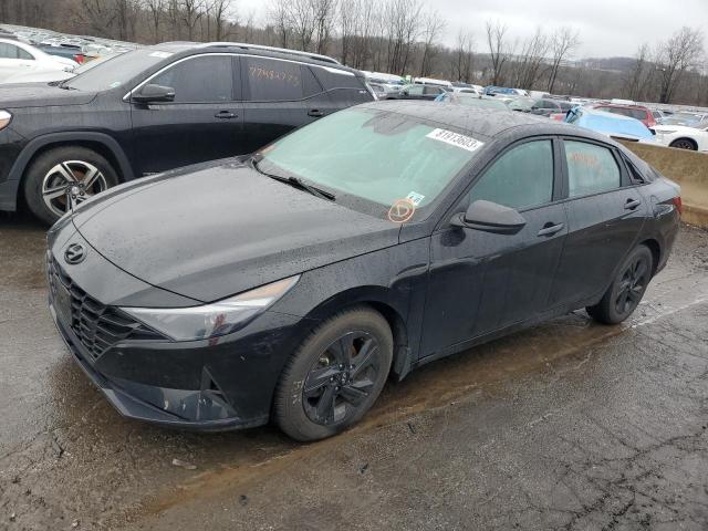 Obraz 1 z 2022 HYUNDAI ELANTRA BLUE 2022 z VIN KMHLM4AJ0NU031972