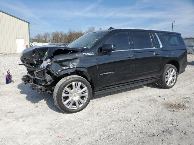 Obraz 1 z 2021 CHEVROLET SUBURBAN K1500 HIGH COUNTRY 2021 z VIN 1GNSKGKL0MR196890