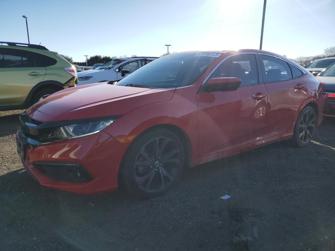 Image 1 of 2021 HONDA CIVIC SPORT 2021 with VIN 2HGFC2F88MH513932