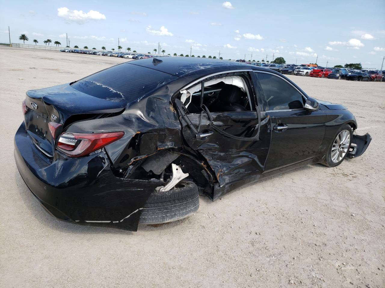Image 3 of 2021 INFINITI Q50 LUXE 2021 with VIN JN1EV7BR0MM752150