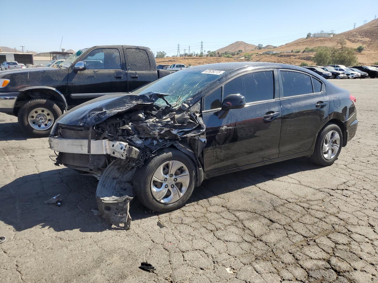 Obraz 1 z 2013 HONDA CIVIC LX 2013 z VIN 19XFB2F57DE211521
