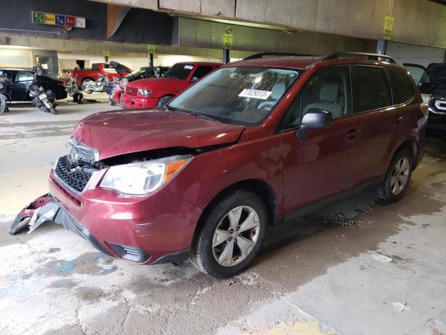 Image 1 of 2015 SUBARU FORESTER 2.5I 2015 with VIN JF2SJABC2FH473574