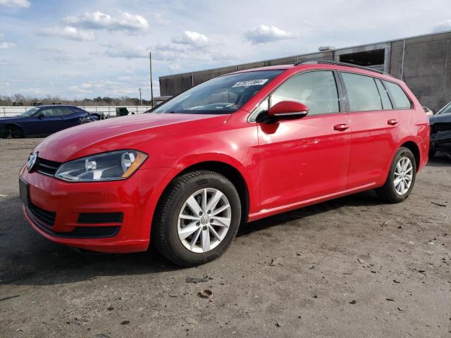 Image 1 of 2016 VOLKSWAGEN GOLF SPORTWAGEN S 2016 with VIN 3VWC17AU7GM514582