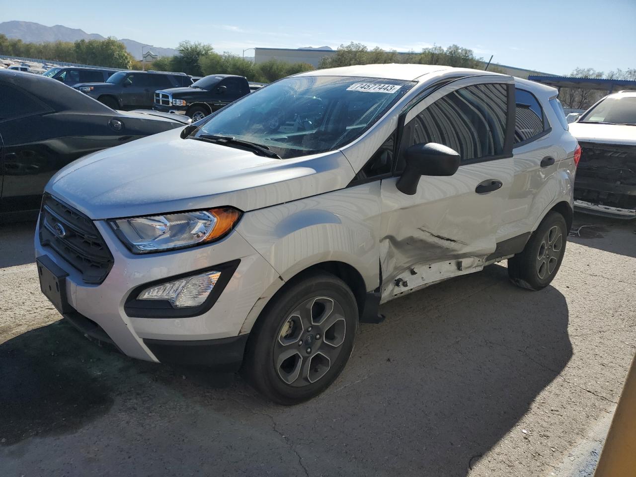 Изображение 1 2021 FORD ECOSPORT S 2021 с VIN MAJ3S2FE5MC418019
