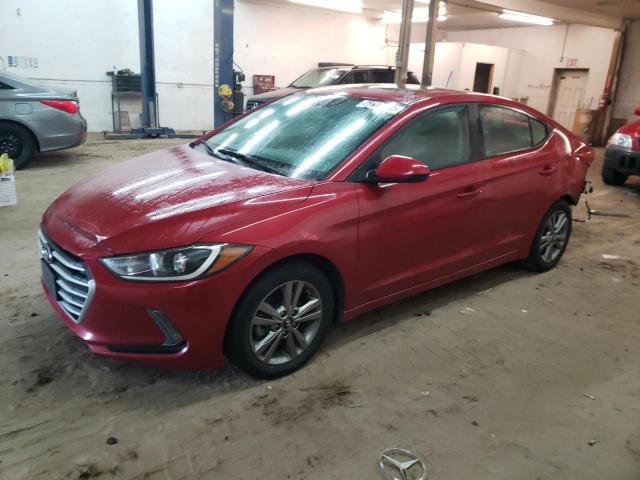 Image 1 of 2018 HYUNDAI ELANTRA SEL 2018 with VIN KMHD84LF6JU473909