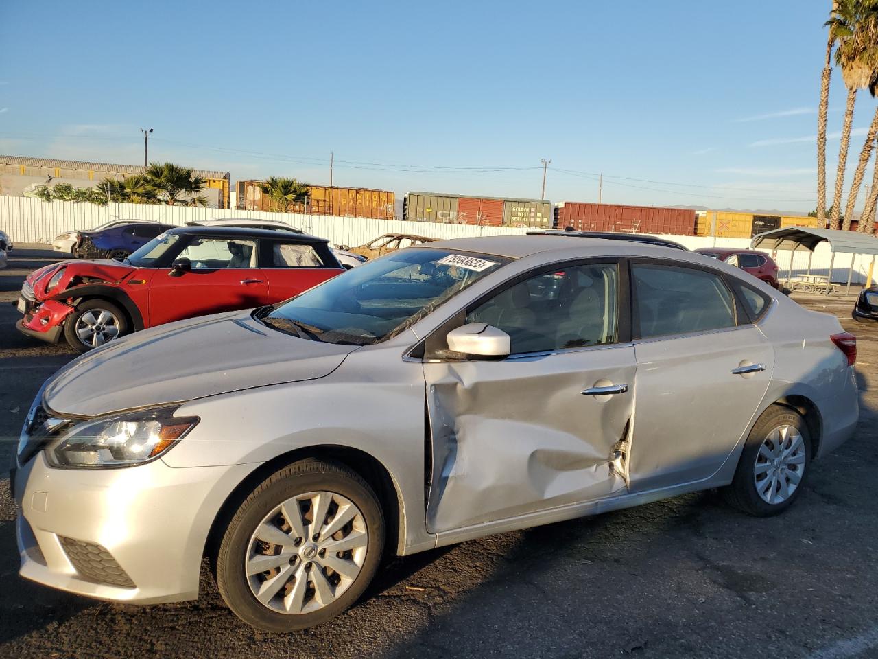 Изображение 1 2016 NISSAN SENTRA S 2016 с VIN 3N1AB7AP0GY277222