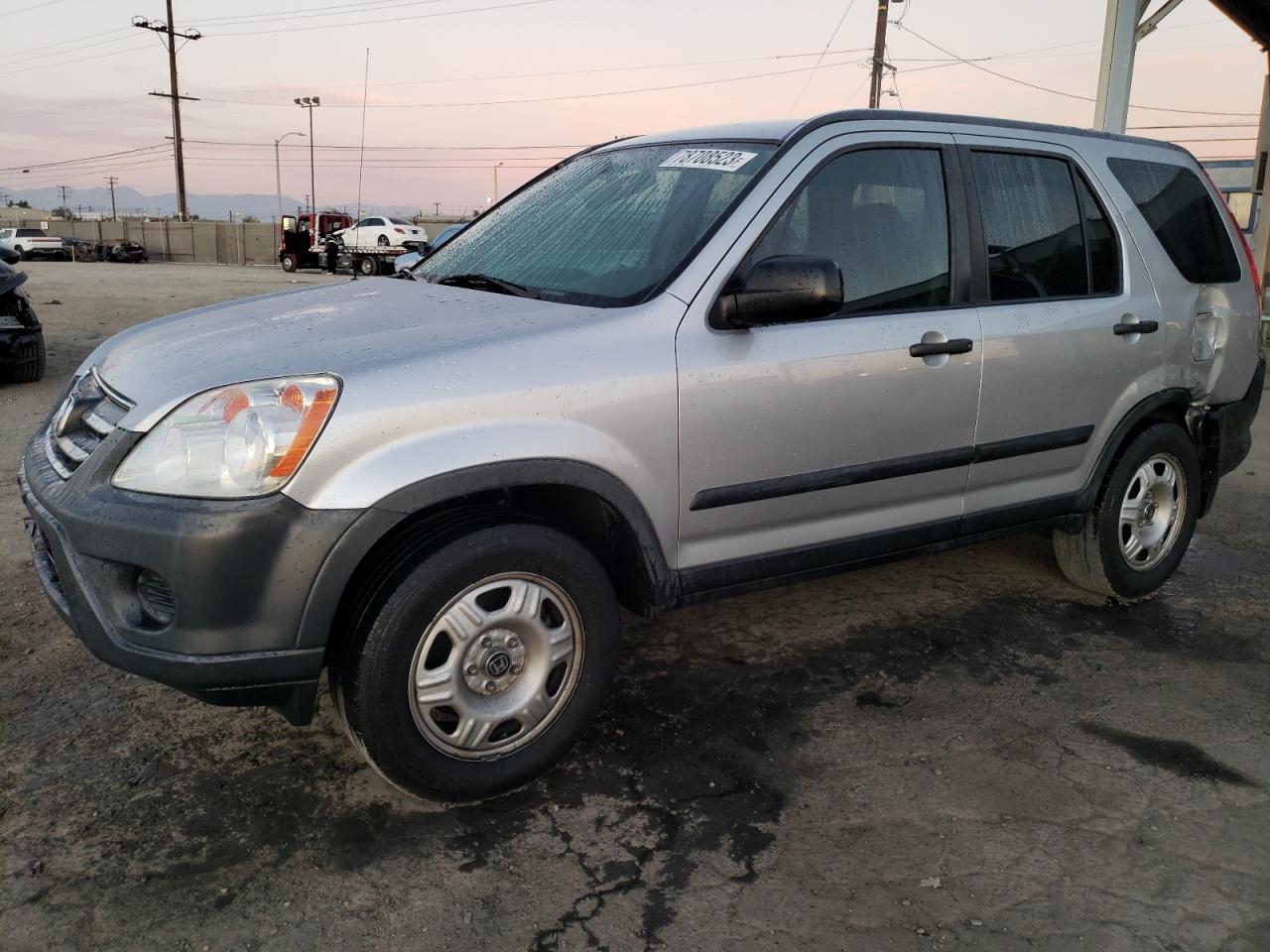 Изображение 1 2006 HONDA CR-V LX 2006 с VIN JHLRD78556C021473
