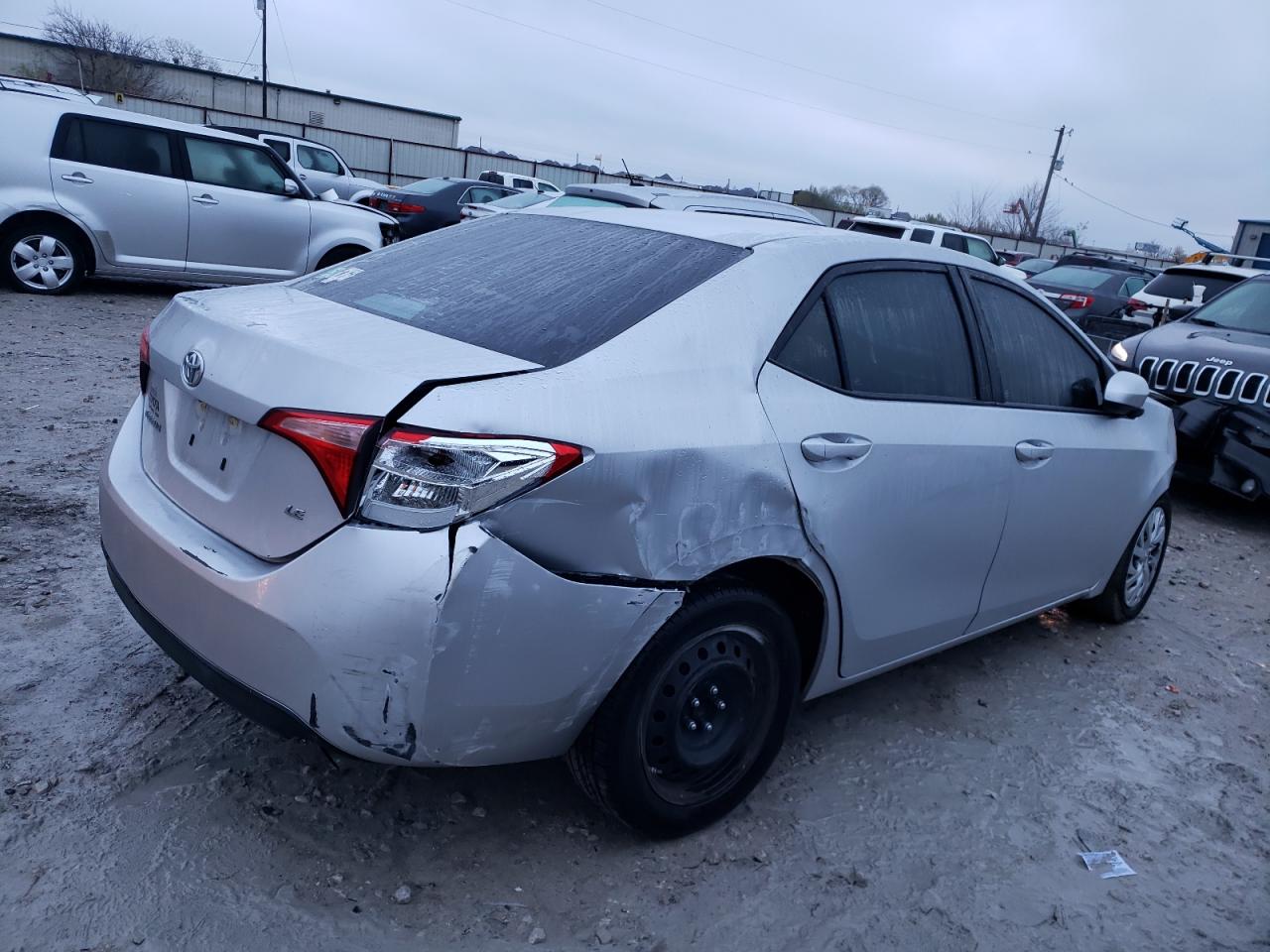 Image 3 of 2017 TOYOTA COROLLA L 2017 with VIN 5YFBURHE2HP650483