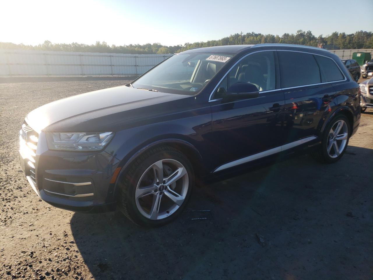 Image 1 of 2019 AUDI Q7 PRESTIGE 2019 with VIN WA1VAAF78KD033136