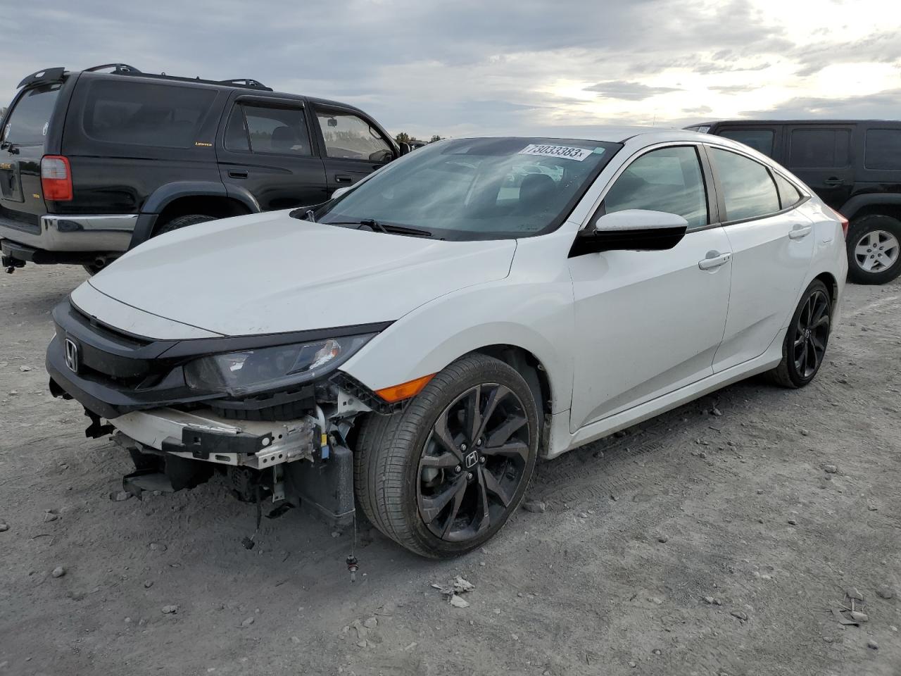 Изображение 1 2020 HONDA CIVIC SPORT 2020 с VIN 2HGFC2F82LH554183