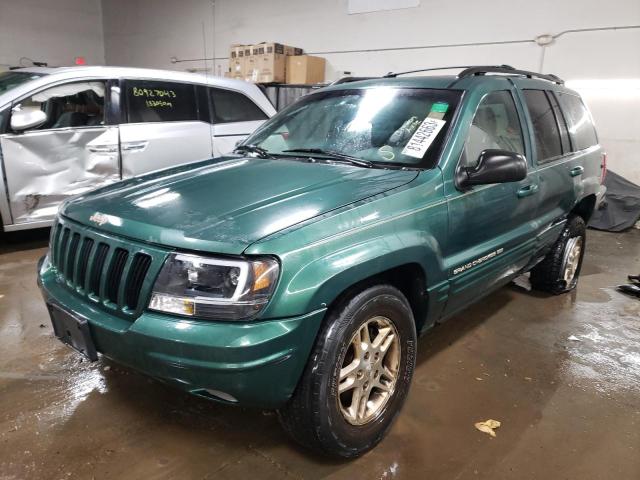 Image 1 of 1999 JEEP GRAND CHEROKEE LIMITED 1999 with VIN 1J4GW68NXXC579274