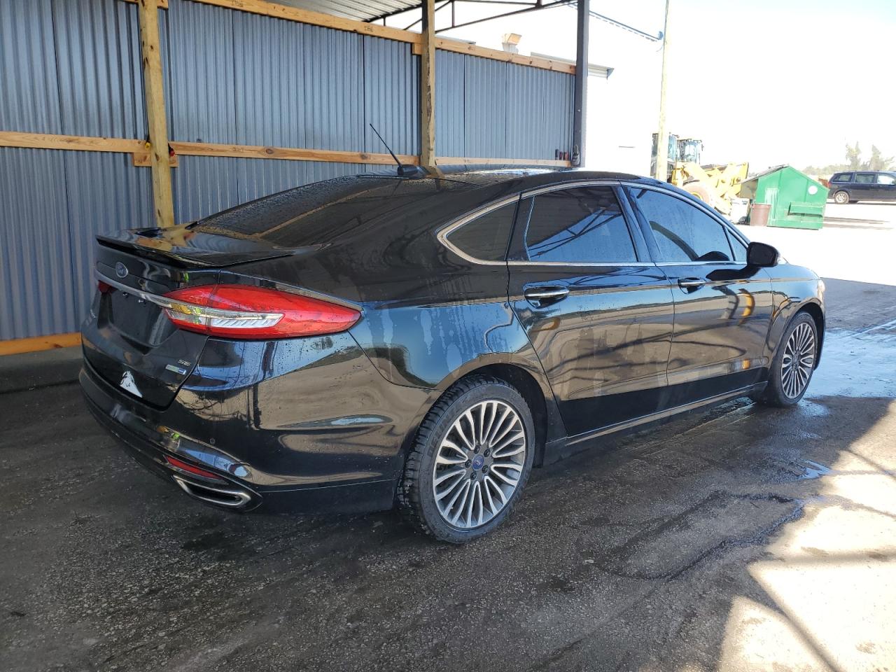 Image 3 of Ford Fusion Se 2017 with VIN 3FA6P0T94HR389114