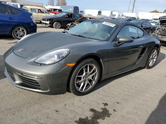 Image 1 of 2020 PORSCHE CAYMAN BASE 2020 with VIN WP0AA2A81LK260868