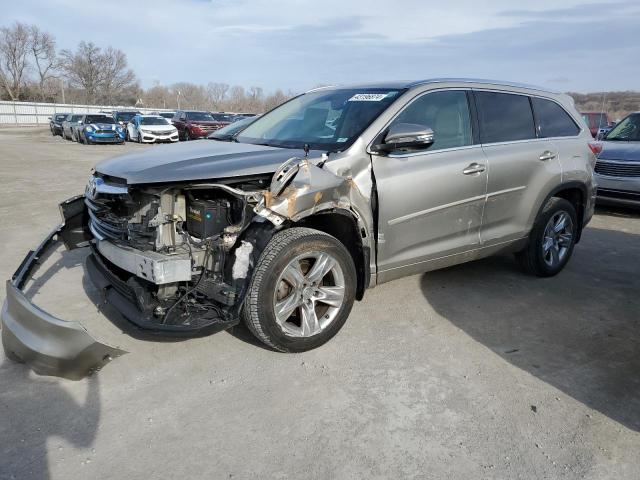 Изображение 1 2015 TOYOTA HIGHLANDER LIMITED 2015 с VIN 5TDDKRFH9FS217548