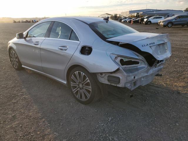 Image 2 of 2017 MERCEDES-BENZ CLA 250 2017 with VIN WDDSJ4EB3HN468817