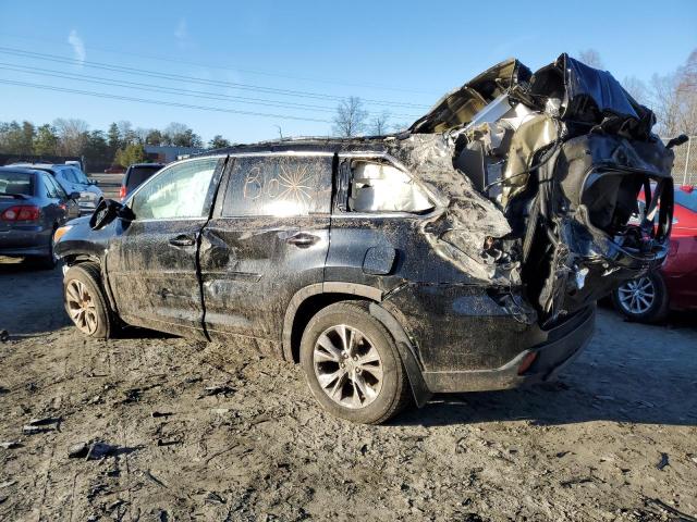 Obraz 2 z 2015 TOYOTA HIGHLANDER XLE 2015 z VIN 5TDJKRFH5FS147825