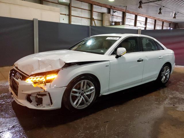 Image 1 of 2022 AUDI A4 PREMIUM PLUS 45 2022 with VIN WAUEAAF48NN014593