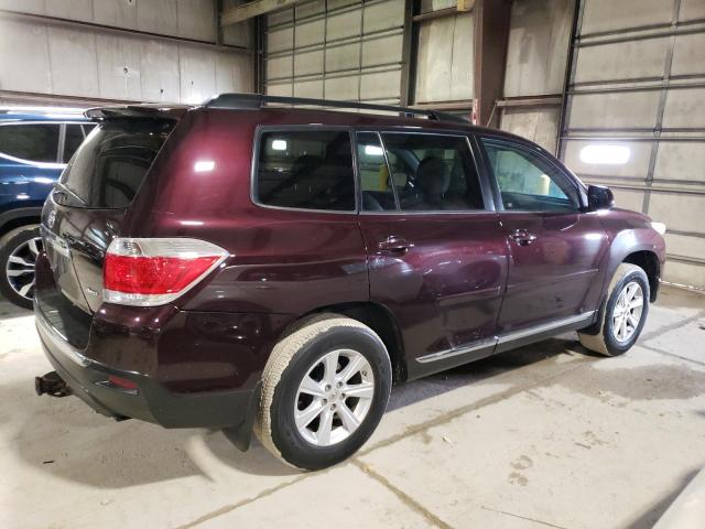 Image 3 of 2013 TOYOTA HIGHLANDER BASE 2013 with VIN 5TDBK3EH9DS185123