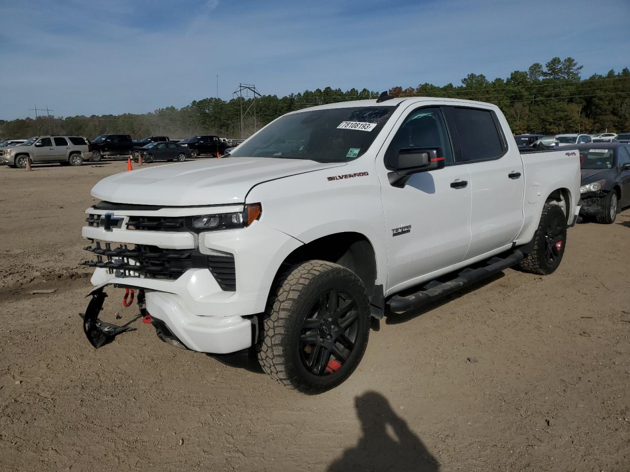 Obraz 1 z 2022 CHEVROLET SILVERADO K1500 RST 2022 z VIN 1GCUDEED2NZ504180