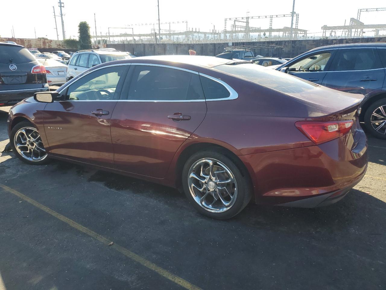 Image 2 of 2016 CHEVROLET MALIBU LS 2016 with VIN 1G1ZB5ST4GF254638