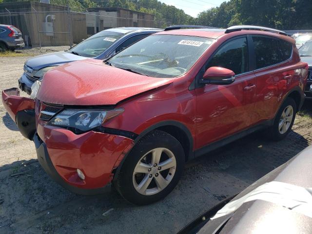Image 1 of 2014 TOYOTA RAV4 XLE 2014 with VIN JTMRFREV5ED091166