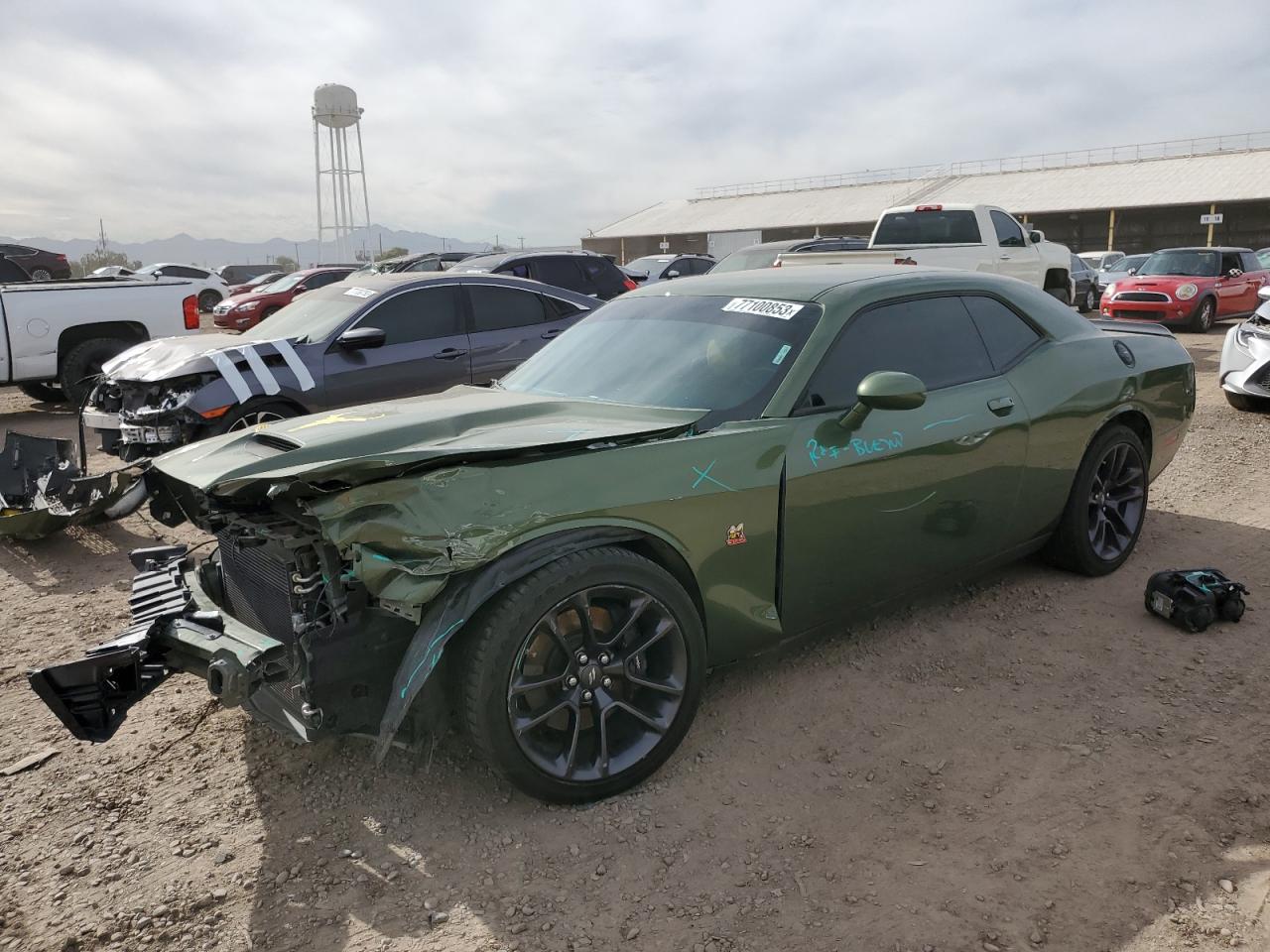 Obraz 1 z 2022 DODGE CHALLENGER R/T SCAT PACK 2022 z VIN 2C3CDZFJ8NH160270