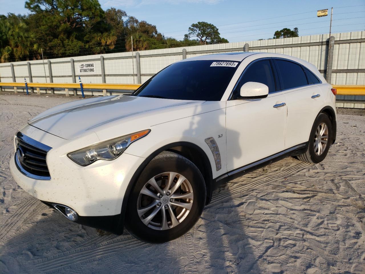 Obraz 1 z 2014 INFINITI QX70  2014 z VIN JN8CS1MUXEM450821