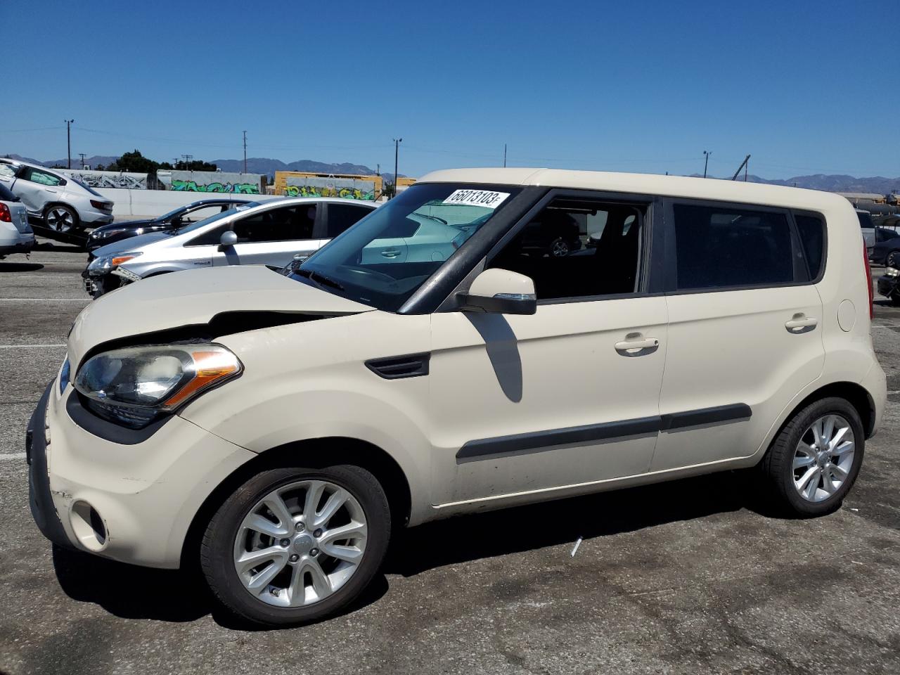 Image 1 of 2013 KIA SOUL + 2013 with VIN KNDJT2A65D7552875