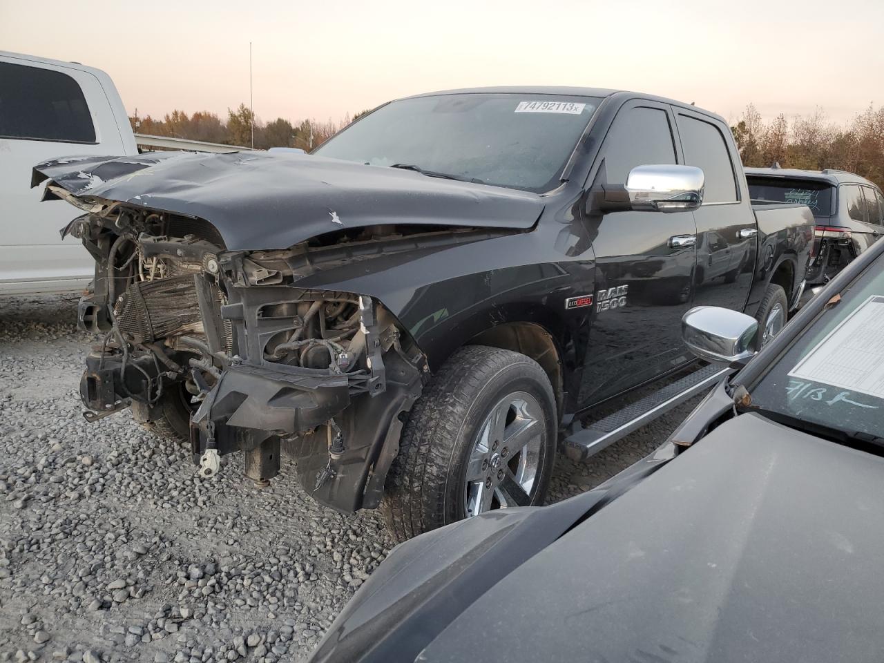 Image 1 of 2017 RAM 1500 SLT 2017 with VIN 1C6RR7LM6HS880438