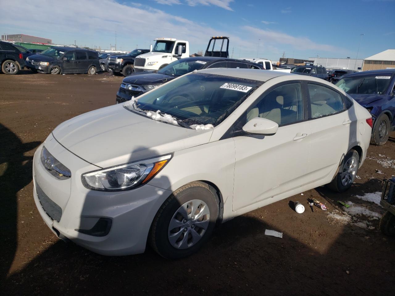 Изображение 1 2017 HYUNDAI ACCENT SE 2017 с VIN KMHCT4AE8HU173061