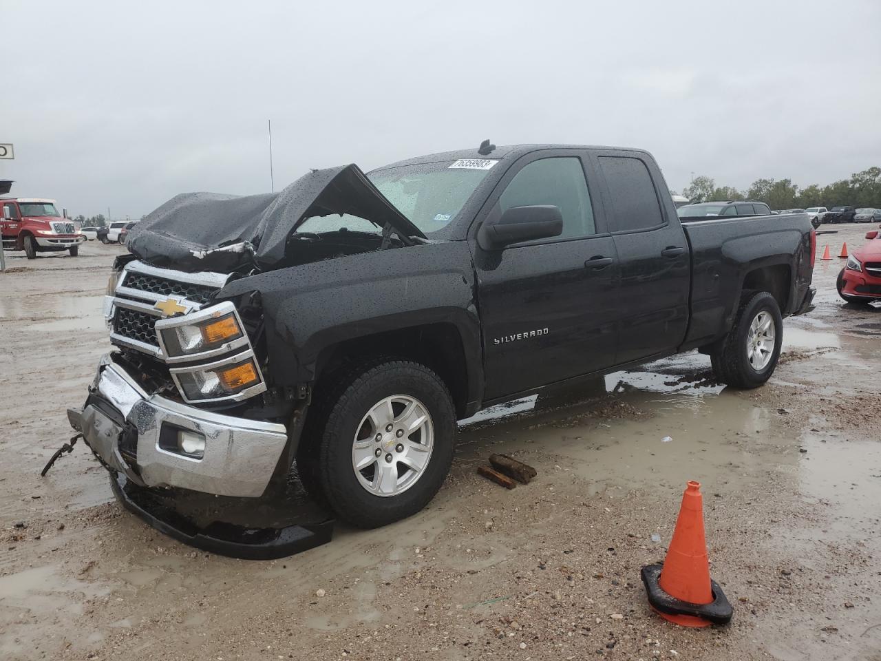 Image 1 of 2014 CHEVROLET SILVERADO K1500 LT 2014 with VIN 1GCVKREC4EZ121186