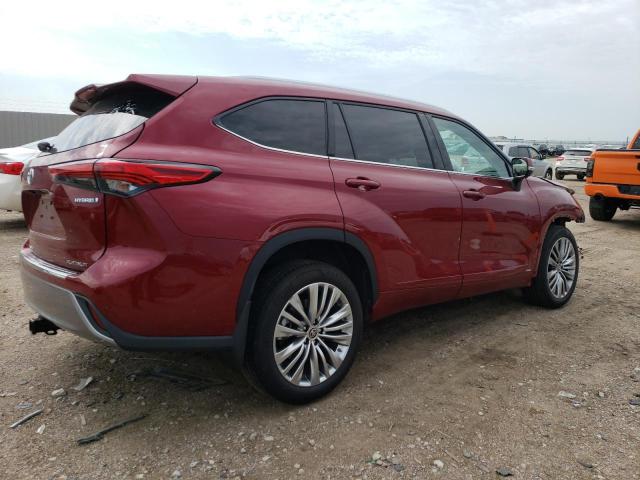 Изображение 3 2022 TOYOTA HIGHLANDER HYBRID PLATINUM 2022 с VIN 5TDEBRCH2NS090035
