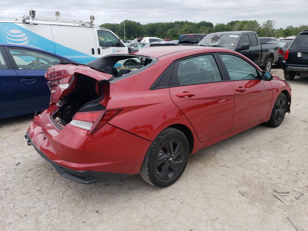 Image 3 of 2023 HYUNDAI ELANTRA SEL 2023 with VIN KMHLM4AG4PU437437