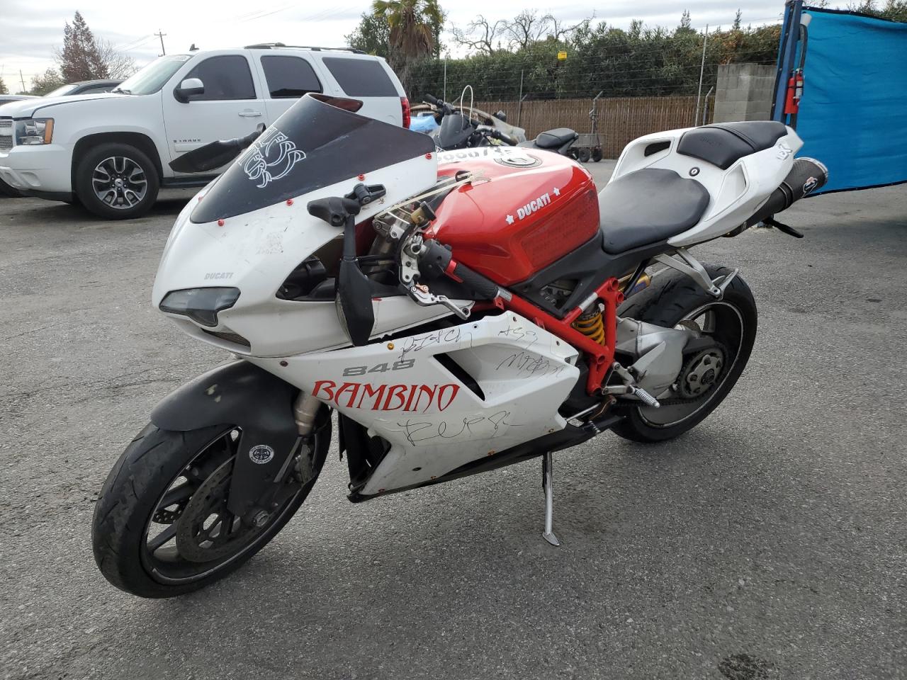 Image 2 of 2008 DUCATI 848  2008 with VIN ZDM1XBGVX8B000685