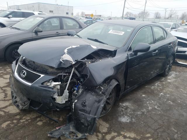 Image 2 of 2008 LEXUS IS 250 2008 with VIN JTHCK262X85021947