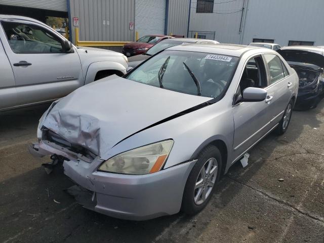 Image 1 of 2004 HONDA ACCORD EX 2004 with VIN 1HGCM665X4A007711