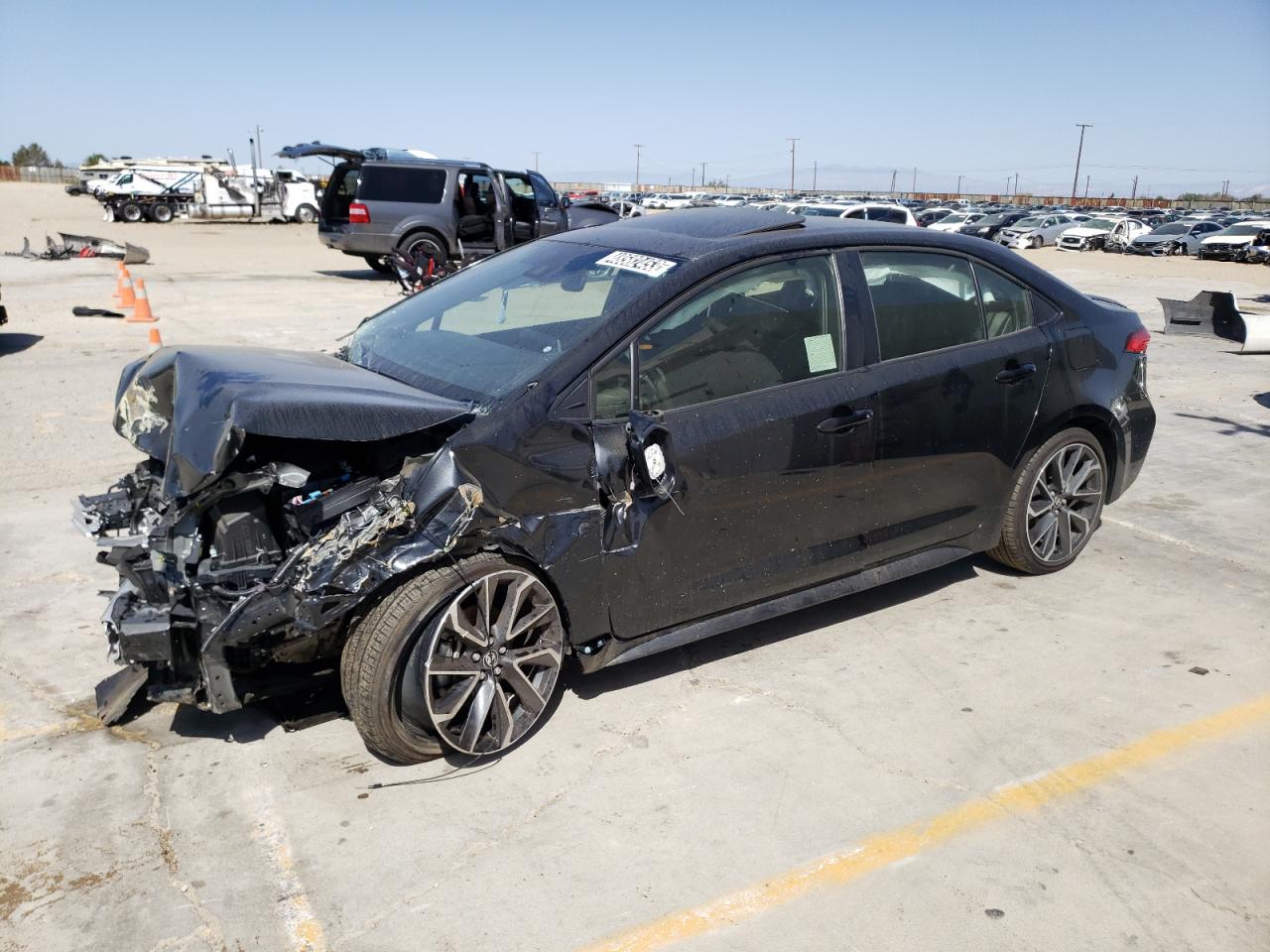 Изображение 1 2021 TOYOTA COROLLA SE 2021 с VIN JTDP4MCEXMJ078884