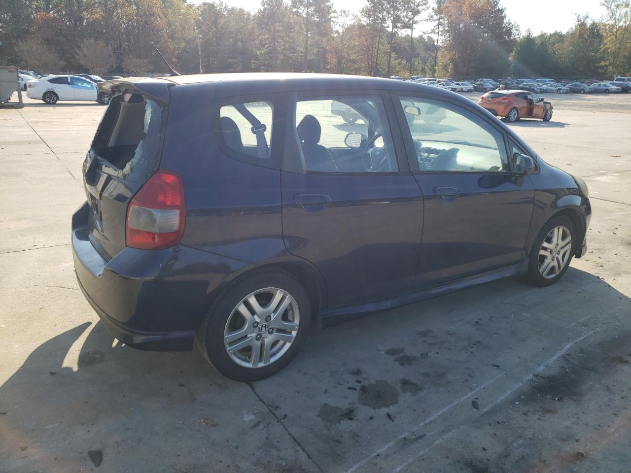 Image 3 of 2008 HONDA FIT SPORT 2008 with VIN JHMGD38618S055696