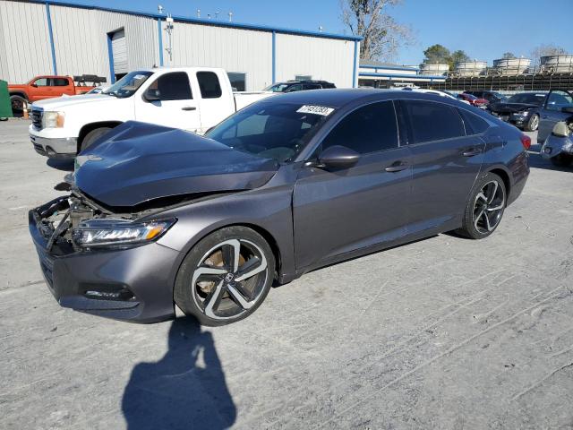 Image 1 of 2018 HONDA ACCORD SPORT 2018 with VIN 1HGCV1F37JA201624