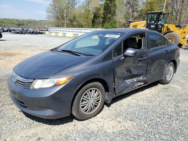 Image 1 of 2012 HONDA CIVIC LX 2012 with VIN 19XFB2F58CE306412