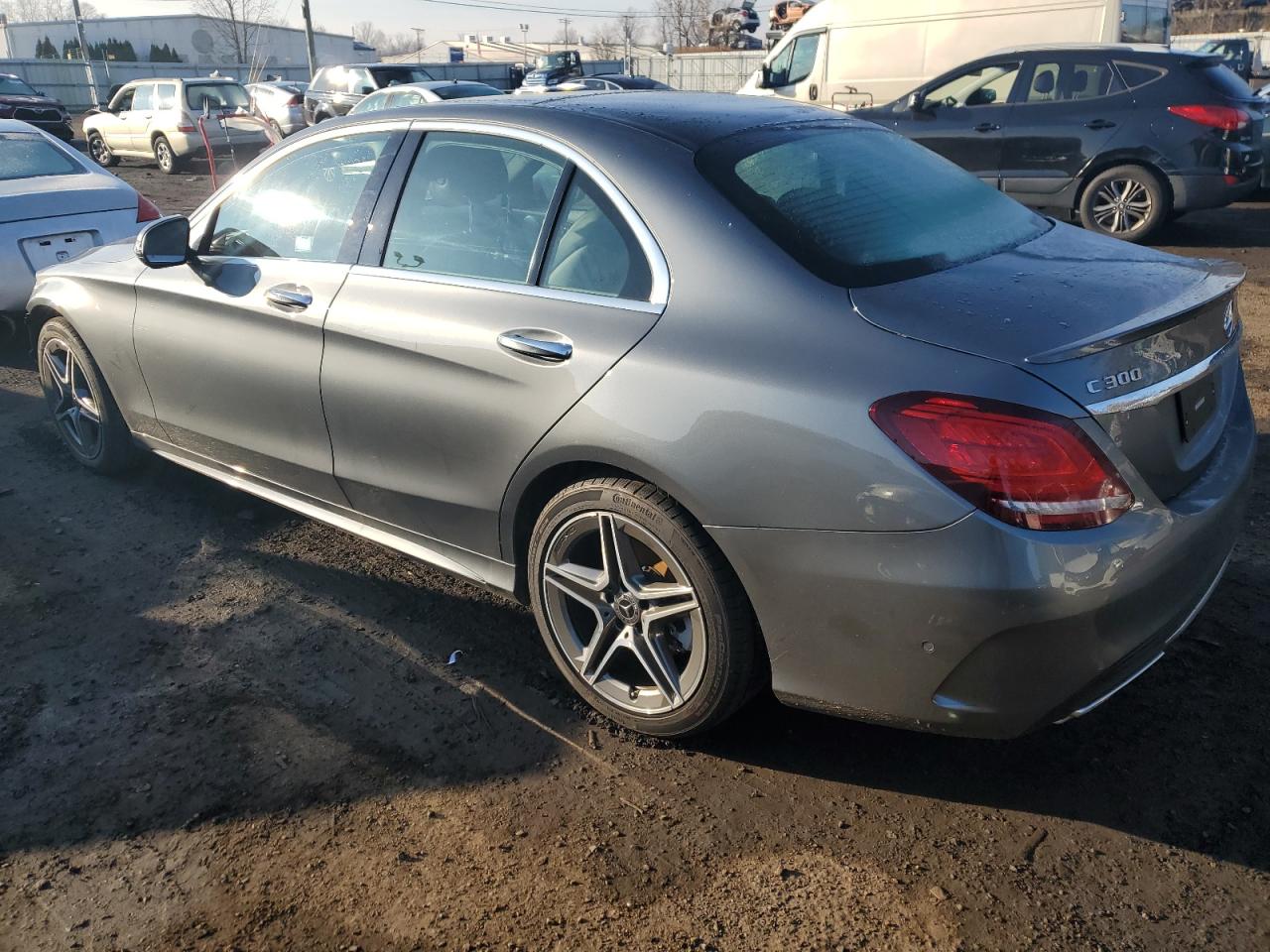 Image 2 of 2020 MERCEDES-BENZ C 300 4MATIC 2020 with VIN WDDWF8EB0LR542982