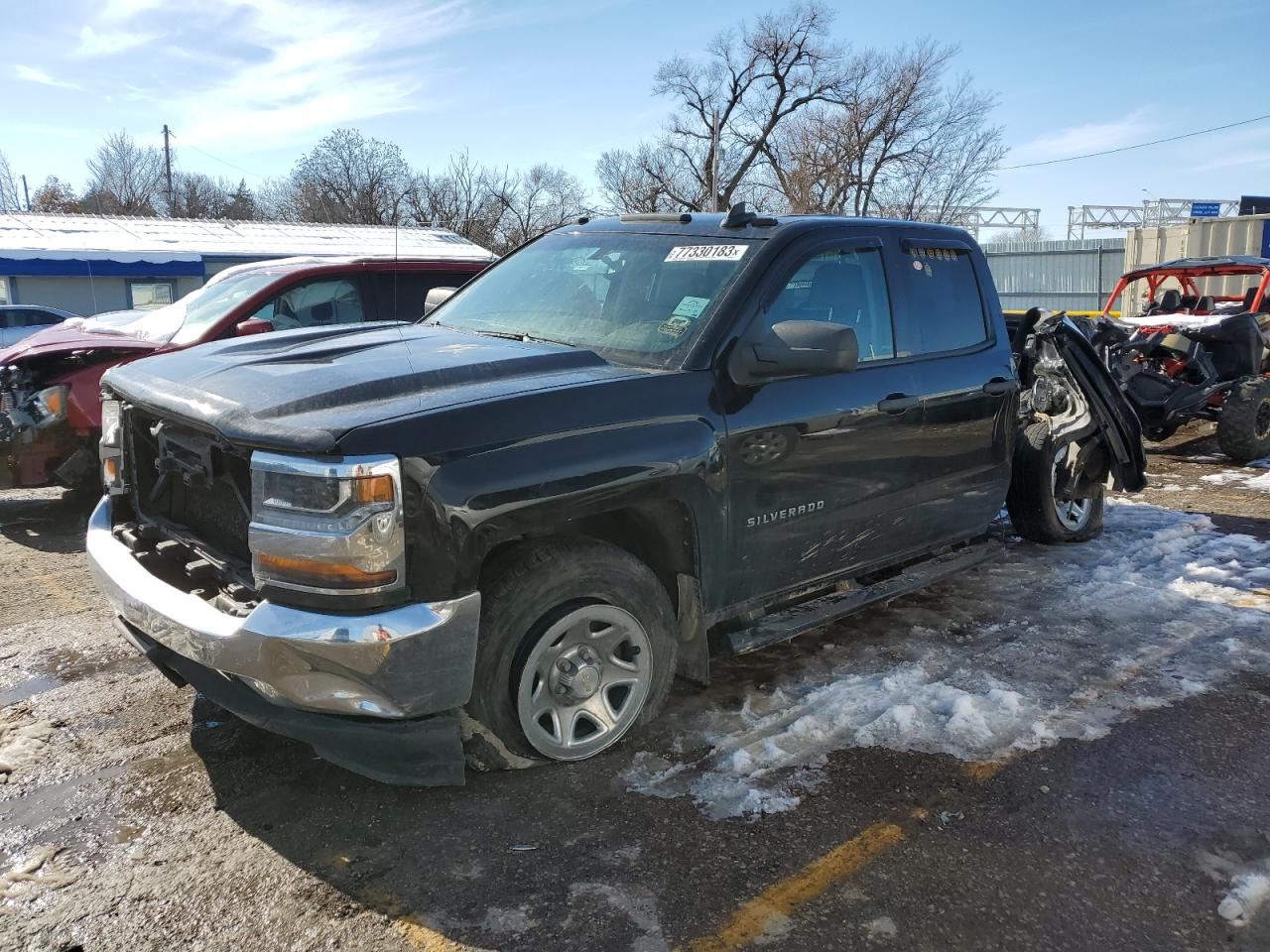 Image 1 of 2016 CHEVROLET SILVERADO C1500 2016 with VIN 1GCRCNEH1GZ238987
