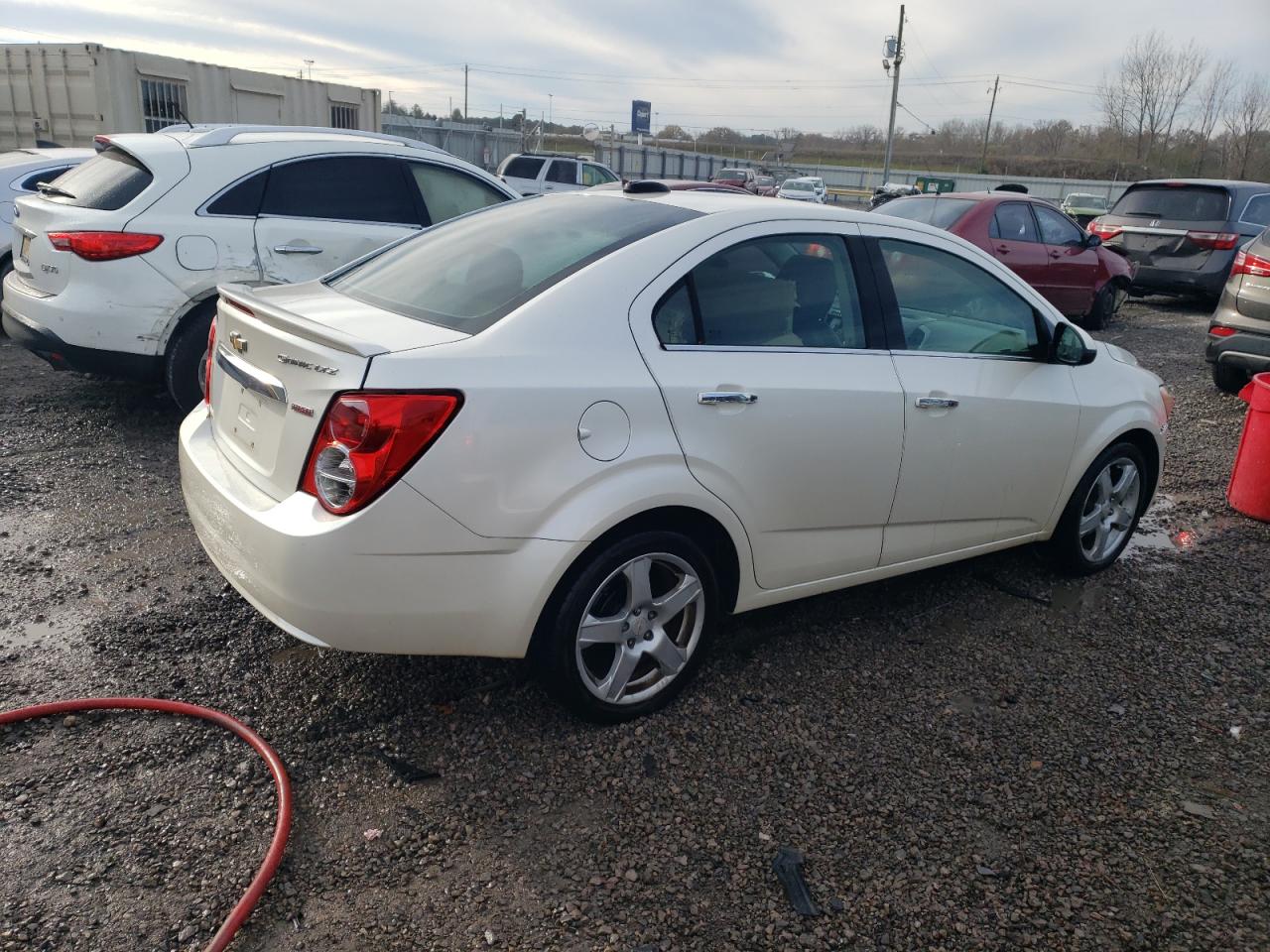Image 3 of 2015 CHEVROLET SONIC LTZ 2015 with VIN 1G1JE5SB1F4172081