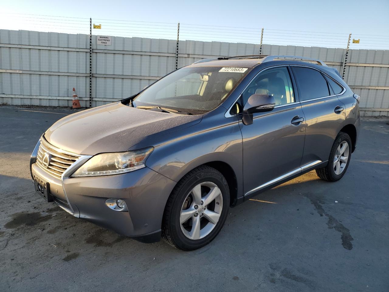 Image 1 of 2015 LEXUS RX 350 BASE 2015 with VIN 2T2BK1BA7FC265474